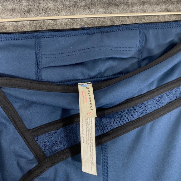 Free People Movement Leggings Small Blue Beyond High Rise Workout - Picture 8 of 16